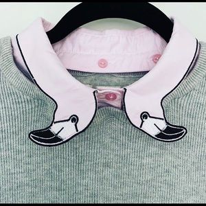 Lainage léger avec col qui s’enlève